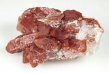 2.4" Natural Red Quartz Crystal Cluster - Morocco - #199072-1